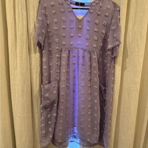 Charming Lavender Women’s Dress